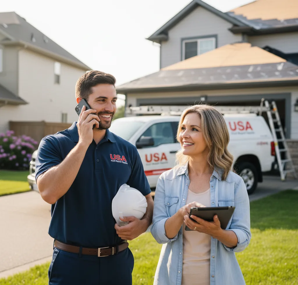 USA Roof Repair Experts customer support in Bensalem